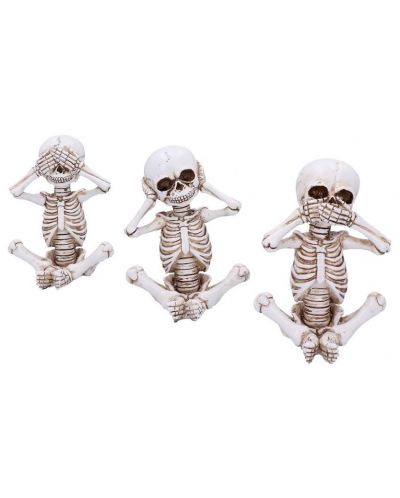 Set kipića Nemesis Now Adult: Humor - Three Wise Skellywags, 13 cm - 1