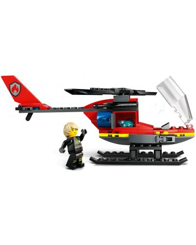 Konstruktor LEGO City - Vatrogasni spasilački helikopter (60411) - 5