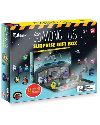 Set mini figurica YuMe Games: Among Us - Surprise Gift Box - 1