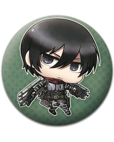 Set bedževa ABYstyle Animation: Attack on Titan - Chibi Characters - 7