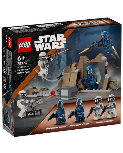 Konstrukcijski set LEGO Star Wars - Zasjeda na Mandalore Battle Packu (75373)  - 1