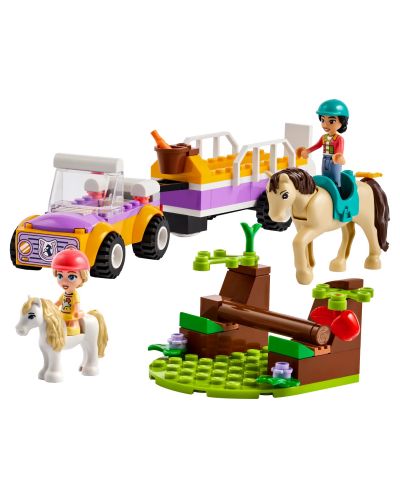 Konstruktor LEGO Friends - Prikolica za konje i ponije (42634) - 2