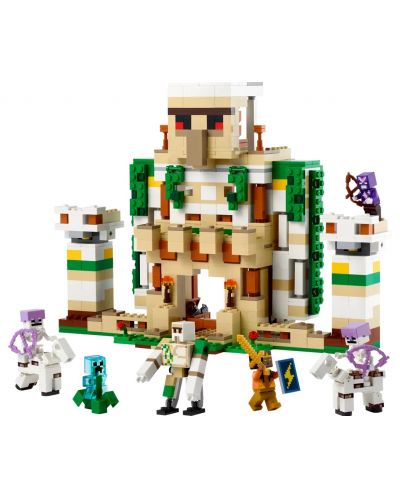 Konstruktor LEGO Minecraft - Tvrđava Iron Golem (21250) - 2