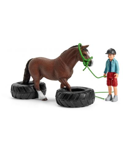 Set Schleich Farm World Horses – Natječanje u agilnosti s ponijem - 4