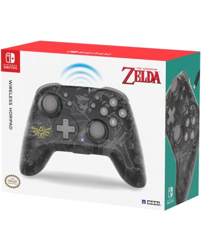 Kontroler HORI - Wireless Horipad, bežični, The Legend of Zelda Edition (Nintendo Switch) - 4