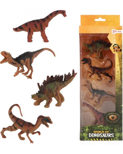 Set figura Toi Toys World of Dinosaurs - Dinosauri, 12 cm, asortiman - 1
