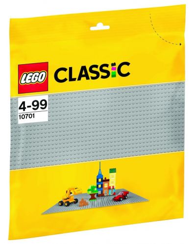 Konstruktor Lego Classic – Siva osnova 38 х 38 cm (10701) - 1