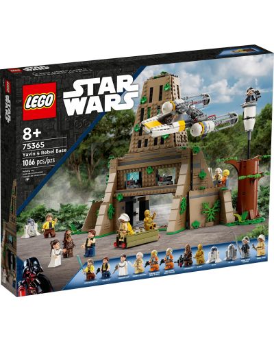 Konstruktor LEGO Star Wars - Baza pobunjenika Yavin 4 (75365) - 1