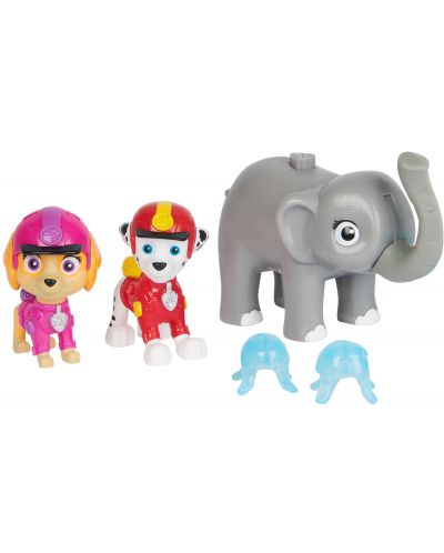 Set figura Spin Master Paw Patrol Jungle Pups - Marshall i Skye - 1