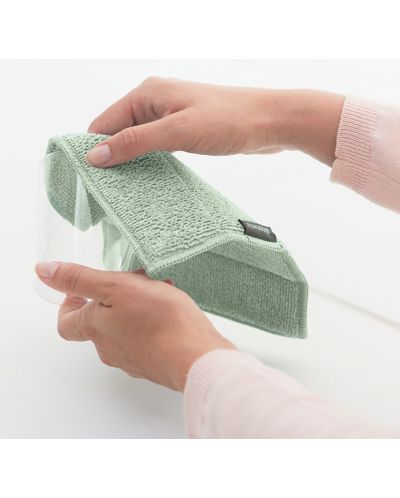 Set od 3 ručnika od mikrofibre Brabantia - SinkSide, grey/green - 3