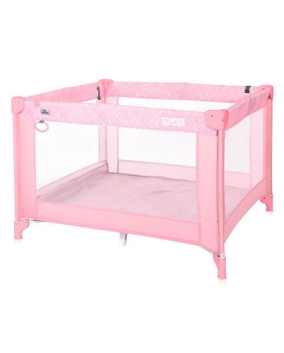 Krevetić za igranje Lorelli - Play, Pink Blossom - 1