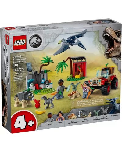 Konstruktor LEGO Jurassic World - Centar za spašavanje dinosaura (76963) - 1
