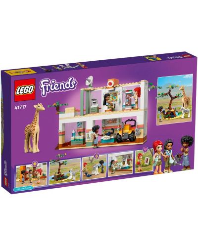 Konstruktor Lego Friends - Kamp za divlje životinje Mia (41717) - 2