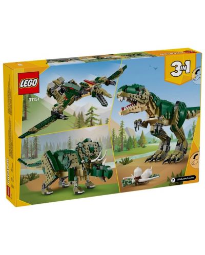 Konstrukcijski set LEGO Creator - T. Rex (31151) - 6