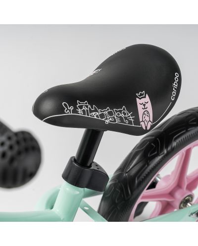 Bicikl za ravnotežu Cariboo - Classic, mint/ružičasti - 4