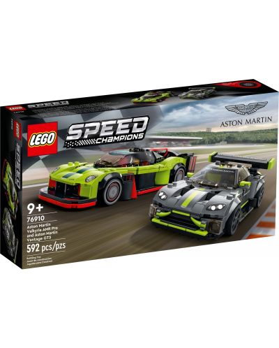 Кonstruktor Lego Speed Champions - Aston Martin Valkyrie AMR Pro i Vantage GT3 (76910) - 1