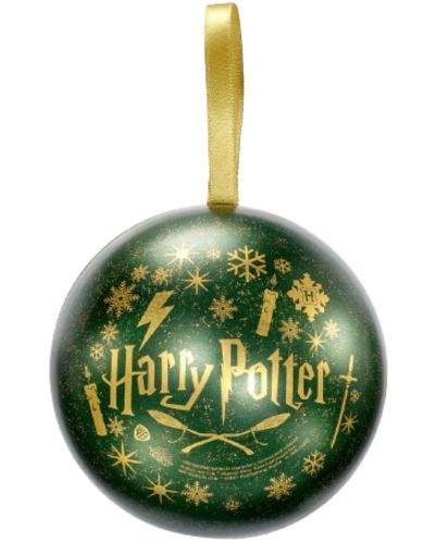 Set božićnih ukrasa i ogrlica The Carat Shop Movies: Harry Potter - Slytherin - 2