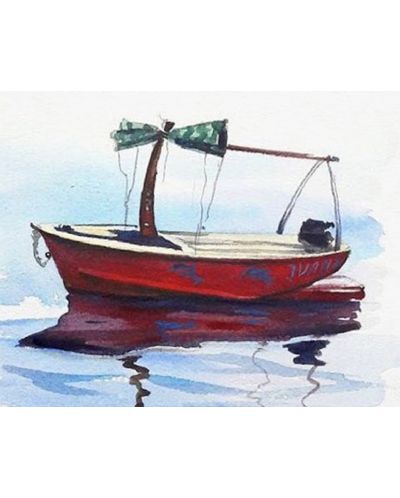 Set za slikanje dijamantima TSvetnoy - Boat in Calm Waters - 1