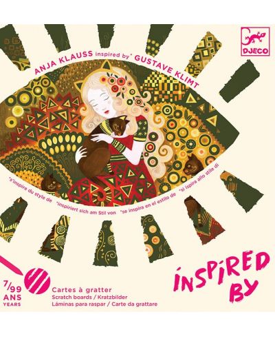 Komplet za crtanje Djeco - Inspirirajte se od Gustave Klimt - 1