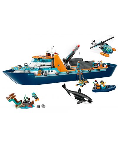 Konstruktor LEGO City - Brod za istraživanje Arktika (60368) - 3