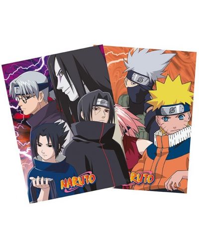 Set mini postera GB eye Animation: Naruto - Konoha Ninjas & Deserters - 1