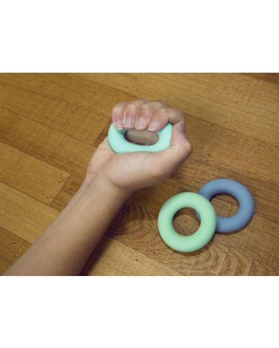 Set gumenih prstenova za vježbanje ruke Kikkerland - 3 komada - 2