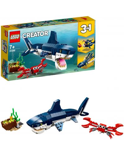 Konstruktor LEGO Creator 3 u 1 – Bića iz morskih dubina (31088) - 2