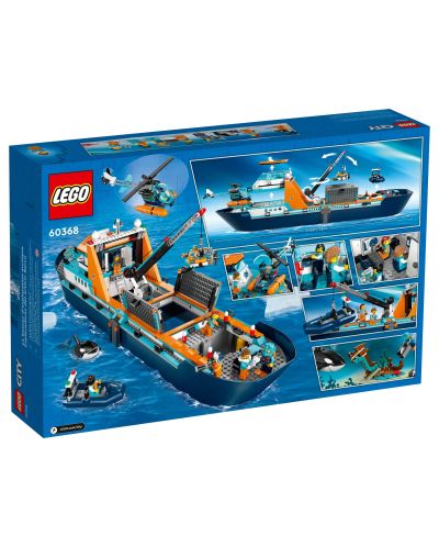 Konstruktor LEGO City - Brod za istraživanje Arktika (60368) - 10