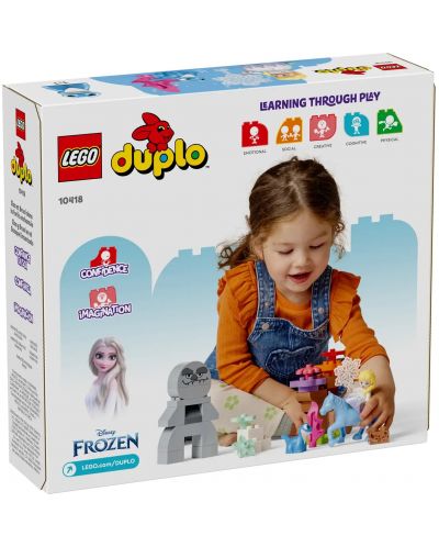 Konstruktor LEGO Duplo - Elsa i Bruni u Začaranoj šumi (10418) - 6