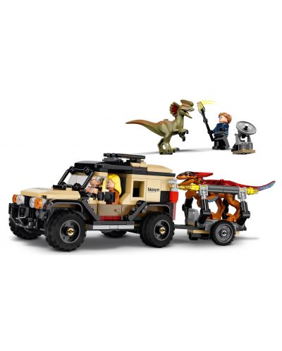 Konstruktor Lego Jurassic World - Transport Piroraptora i Dilophosaurusa (76951) - 3