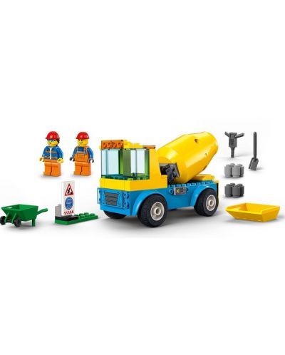 Konstruktor Lego City - Miješalica za beton (60325) - 5