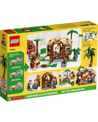 Konstruktor dodatak LEGO Super Mario - Donkey Kongova kuća na drvetu (71424) - 6