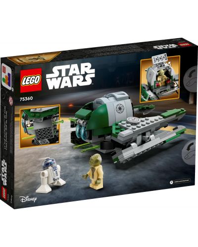 Konstruktor LEGO Star Wars - Yodin Jedi Starfighter (75360) - 2