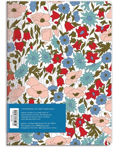 Set bilježnica Liberty - Floral, 2 komada - 4