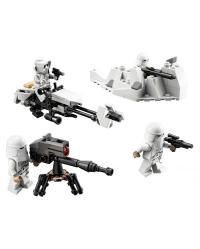 Konstruktor Lego Star Wars - Snowtrooper, borbeni paket (75320) - 2