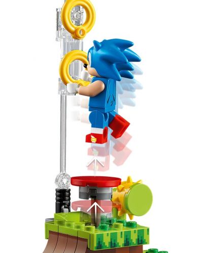 Konstruktor Lego Ideas - Sonic, zelena brežuljkasta zona (21331) - 4