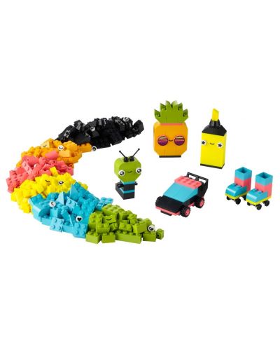 Konstruktor LEGO Classic - Kreativna zabava s neonom (11027) - 2