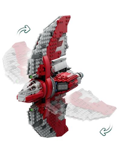 Konstruktor LEGO Star Wars - Jedi shuttle T-6 Ahsoke Tano (75362) - 5