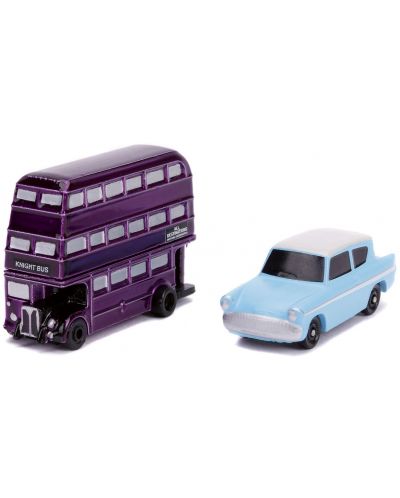 Set Jada Toys - Autobus i auto, Harry Potter - 2