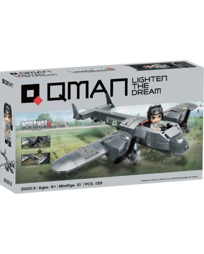 Konstruktor Qman Lighten the dream - Bombarder Dornier Do17 - 1