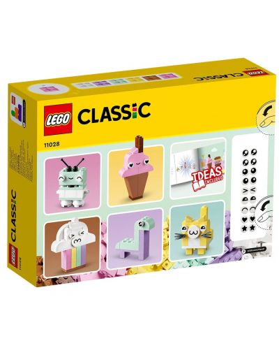 Konstruktor LEGO Classic - Kreativna pastelna zabava (11028) - 2