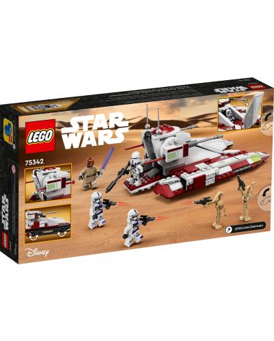 Konstrukcijski set LEGO Star Wars - Republički borbeni tenk (75342) - 10