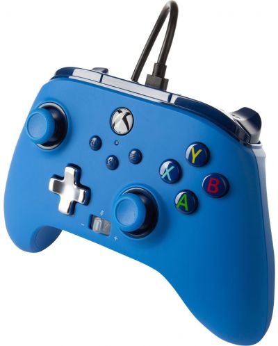Kontroler PowerA - Enhanced, žični, za Xbox One/Series X/S, Blue - 3