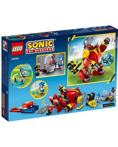 Konstruktor LEGO Sonic - Sonic protiv Dr. Eggmanova robota (76993) - 9
