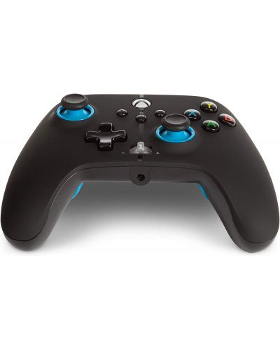 Kontroler PowerA - Enhanced, жичен, за Xbox One/Series X/S, Blue Hint - 7