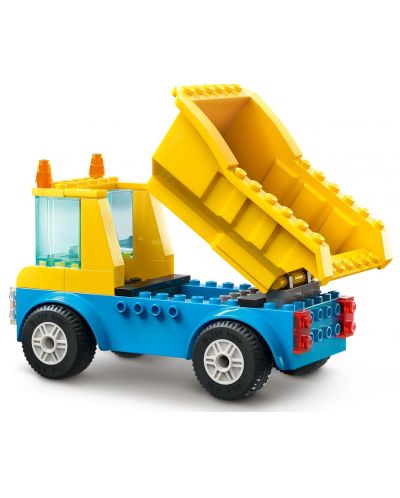 Konstruktor LEGO City - Gradilište s kamionima (60391) - 6