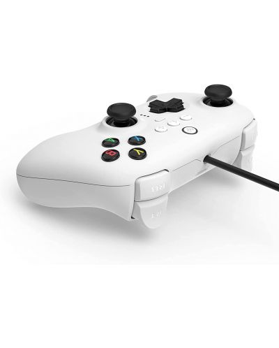 Kontroler 8BitDo - Ultimate Wired, za Nintendo Switch/PC, bijeli - 3