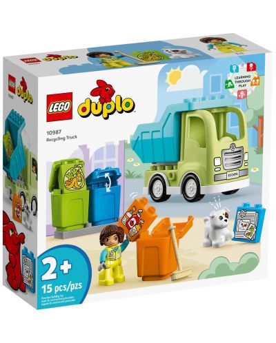 Konstruktor LEGO Duplo - Kamion za reciklažu (10987) - 1