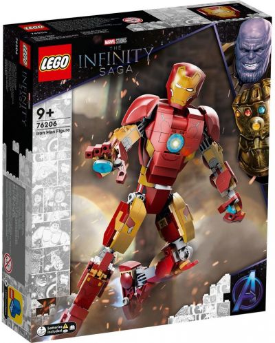 Konstruktor Lego Marvel - Avengers Classic, Željezni čovjek (76206) - 1