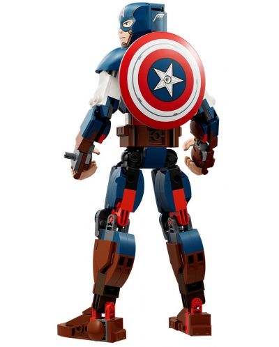 Konstruktor LEGO Marvel Super Heroes - Figura za gradnju Kapetana Amerike (76258) - 3
